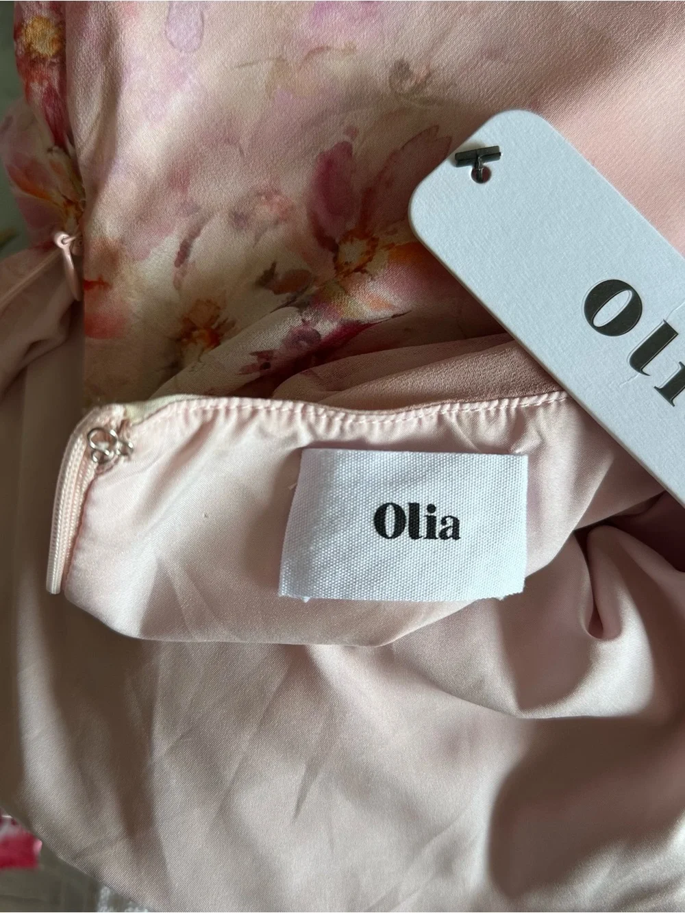 Lulu’s Keira Floral Tie Back Lingerie Slip